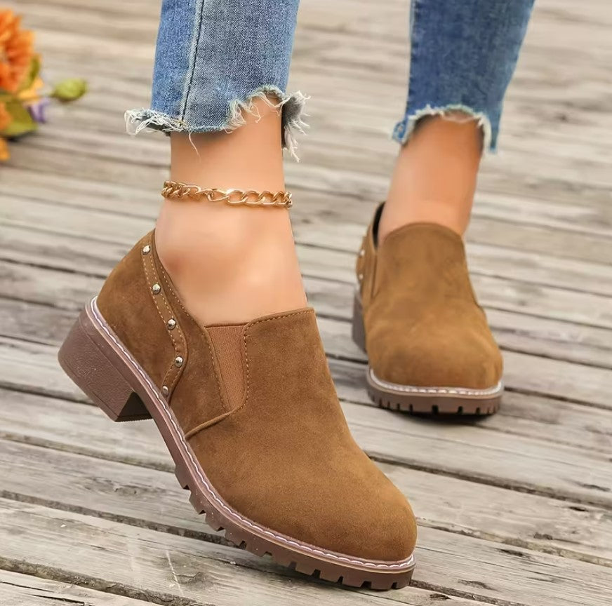 Clodagh | Elastic Flat Shoes with Low Heels