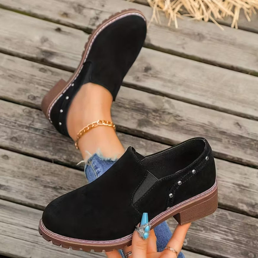 Clodagh | Elastic Flat Shoes with Low Heels