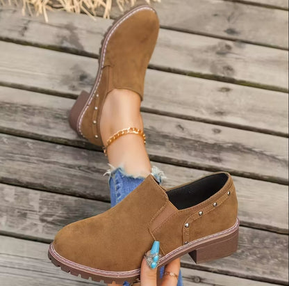 Clodagh | Elastic Flat Shoes with Low Heels