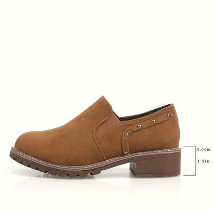 Clodagh | Elastic Flat Shoes with Low Heels