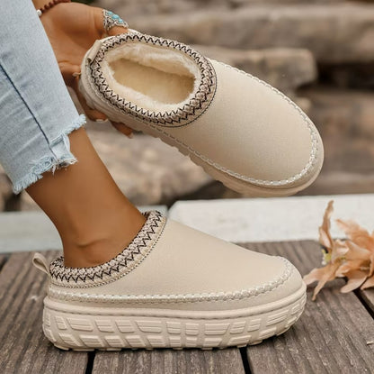 Niamh | Vintage Slip-On Platform Casual Shoes