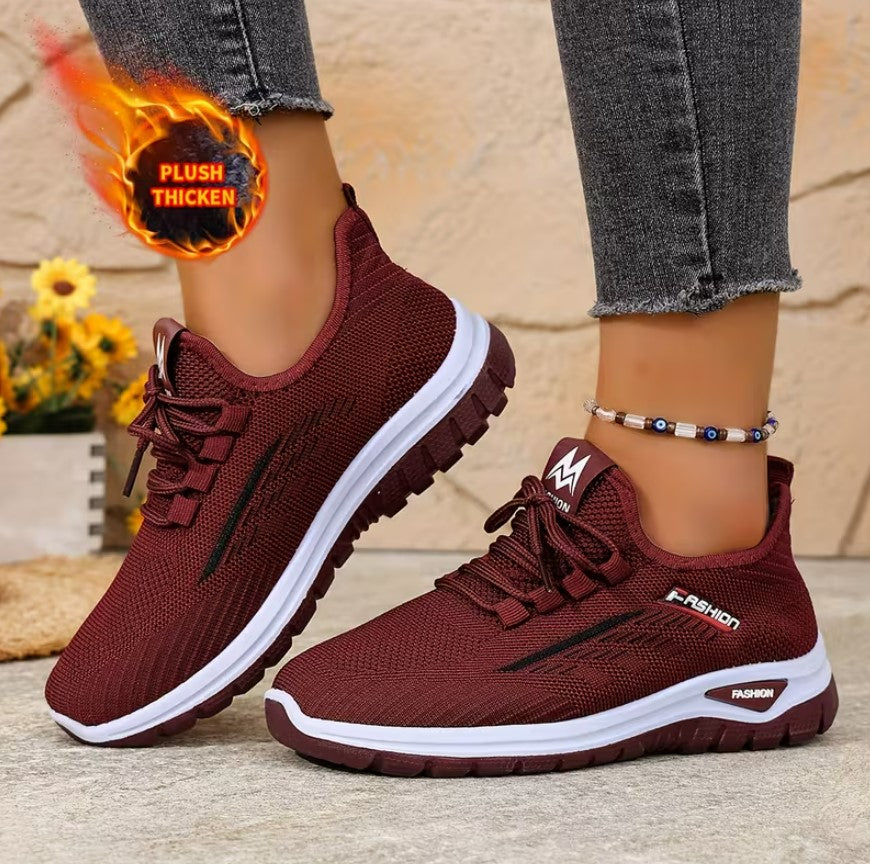 Ciara | Winter Plush-Lined Height-Increasing Sports Shoes