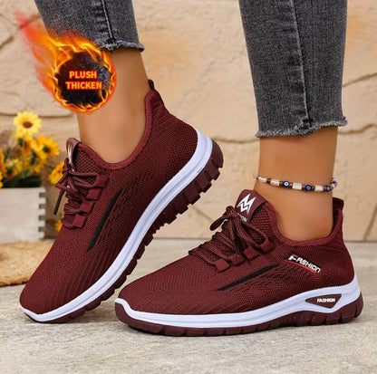 Ciara | Winter Plush-Lined Height-Increasing Sports Shoes