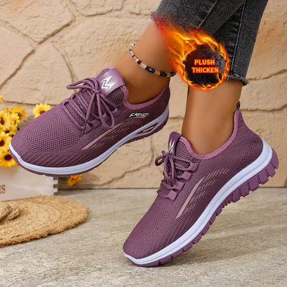 Ciara | Winter Plush-Lined Height-Increasing Sports Shoes