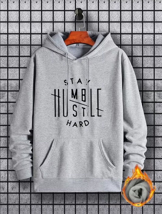 Cian | Heavy-Duty Streetwear Hoodie “Stay Humble Stay Hard”