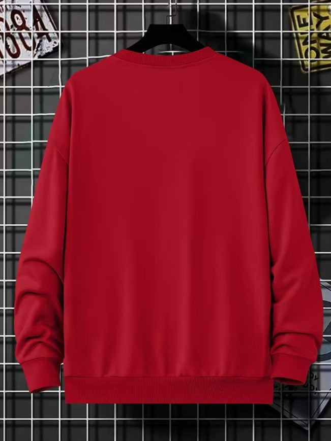 Ronan | Casual Boston Graphic Crewneck Sweatshirt