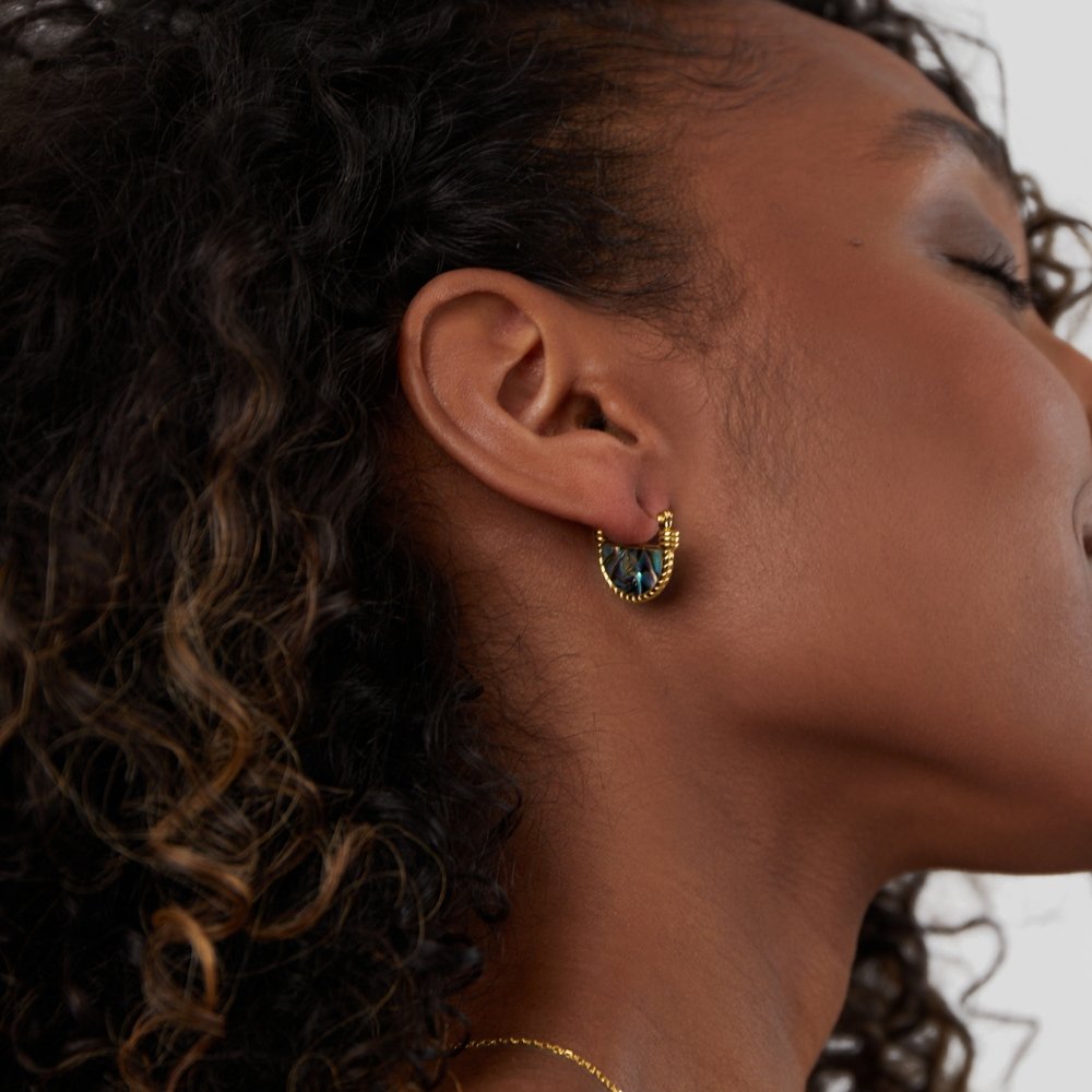 Amalfi Turquoise Shell Earrings