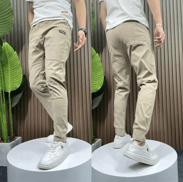 Christopher - Stretch Cargo Trousers