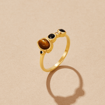 Aurora Vintage Crystal Ring