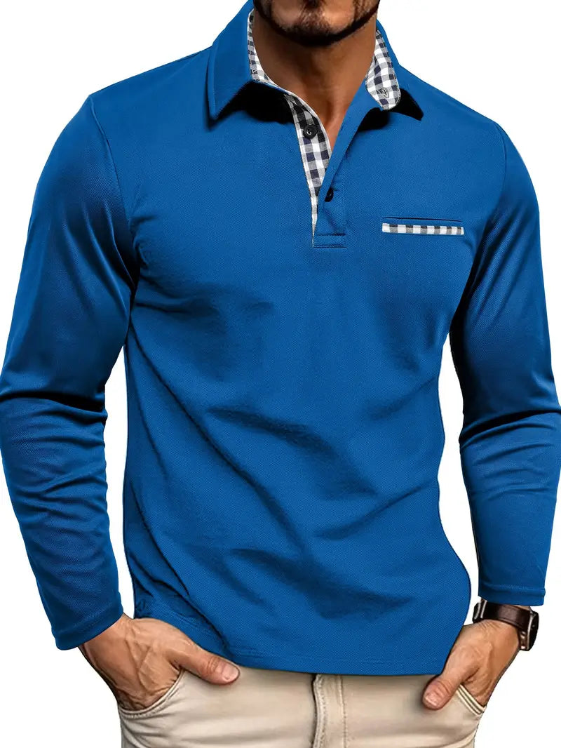 Elyo – Long Sleeved Polo Shirt