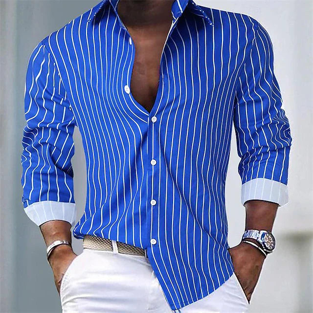 Philippe - Striped Silk Shirt