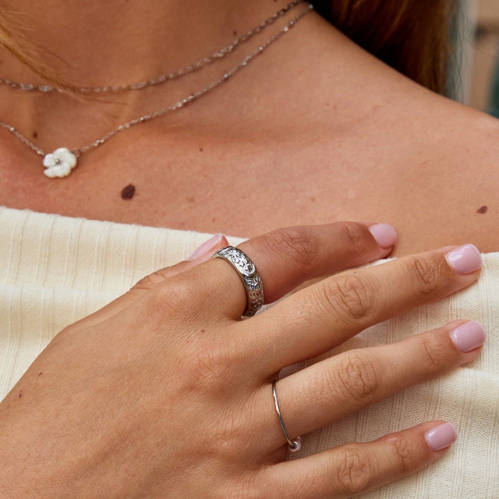 Celestial Silver Ring