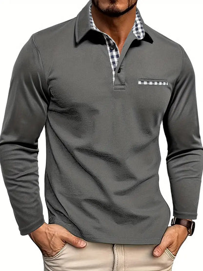 Elyo – Long Sleeved Polo Shirt