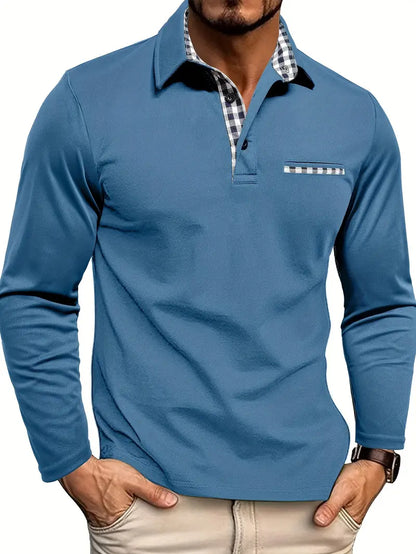 Elyo – Long Sleeved Polo Shirt