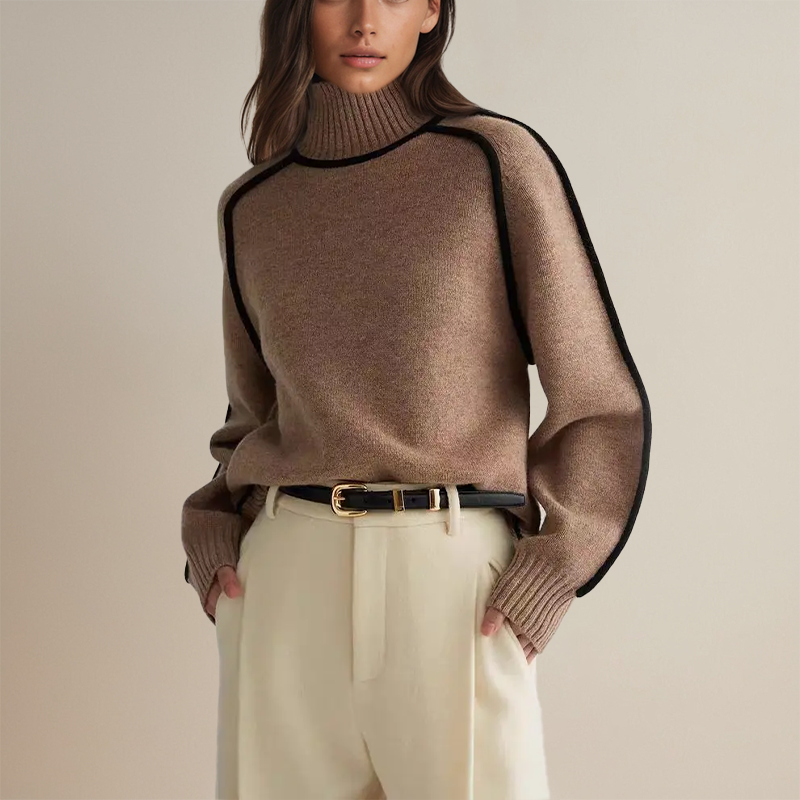 Amélie - Cashmere Turtleneck Jumper
