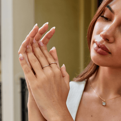 Eternity 18K Crystal Ring