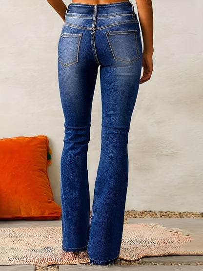 Terra High | Waisted Flared Jeans