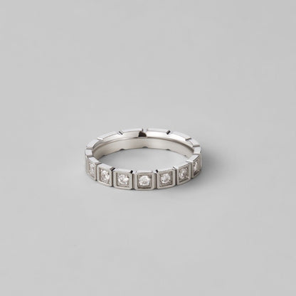 Hera Silver Crystal Ring