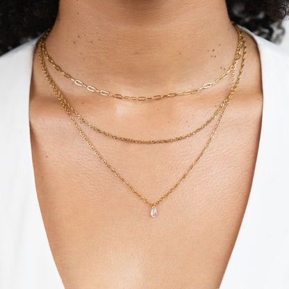 Jana Triple Chain Necklace