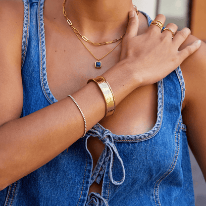 Nica Gold Bangle