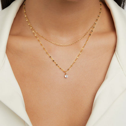 Piya Crystal Layered Necklace