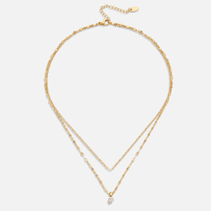 Piya Crystal Layered Necklace