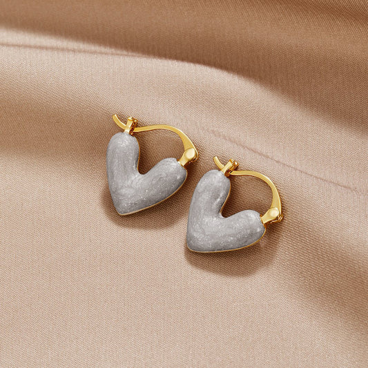 ‘Pure Love’ Heart Earrings