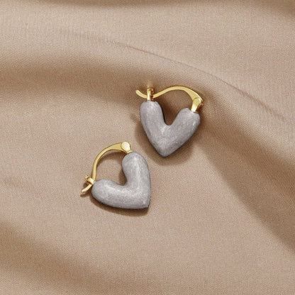‘Pure Love’ Heart Earrings