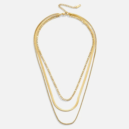 Vienna Layered Chain Necklace