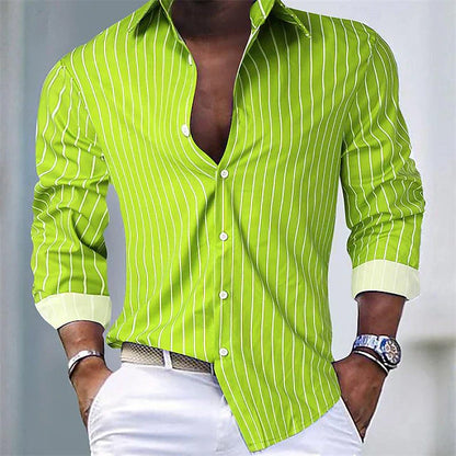 Philippe - Striped Silk Shirt